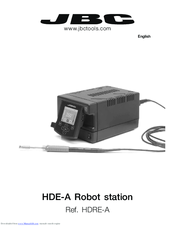jbc HDE-9A User Manual