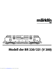 Marklin BR 221 User Manual