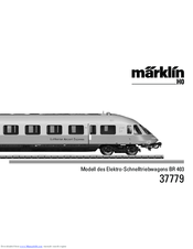 Marklin 37779 User Manual