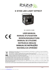 Ibiza LED6EYES User Manual