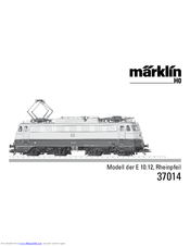 Marklin 37014 User Manual
