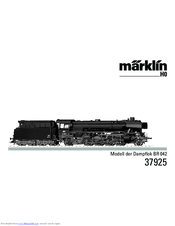 Marklin 37925 User Manual