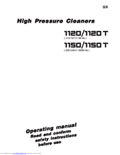 Nacecare 1120 T Operating Manual