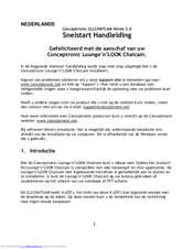 Conceptronic CLLCHATCAM v2.0 Quick Installation Manual