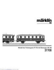 Marklin 37708 User Manual