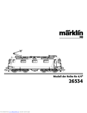 Marklin 26534 User Manual