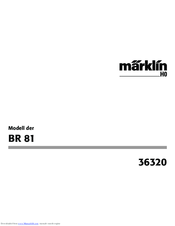 Marklin 36320 User Manual