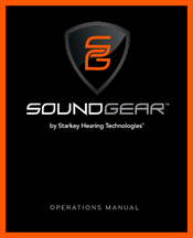 Starkey SoundGear Operation Manual