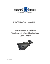 Security Tronix ST-BT650IRVFDV –B Installation Manual