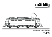 Marklin 37404 User Manual