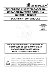 Benza 1200i Use And Maintenance Manual