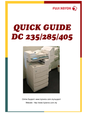 Fuji Xerox DC 405 Quick Manual
