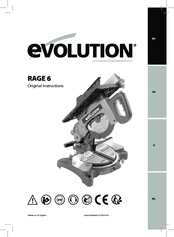 Evolution RAGE 6 Original Instructions Manual