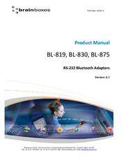 Brainboxes BL-875 Product Manual