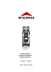 Rancilio EGRO ONE Touch Pure Coffee Technical Manual