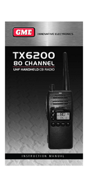 GME TX6200 Instruction Manual