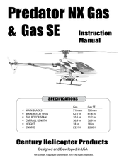 Predator Gas SE Instruction Manual