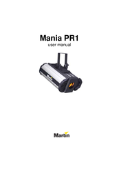 Martin Mania PR1 User Manual