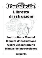 Imperial PastaFacile Instruction Manual