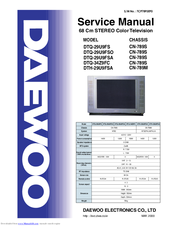 Daewoo DTQ-29U9FSA Service Manual