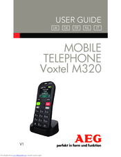 AEG Voxtel M320 User Manual
