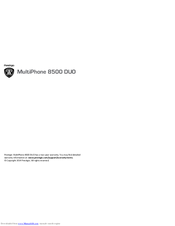Prestigio MultiPhone 8500 DUO User Manual