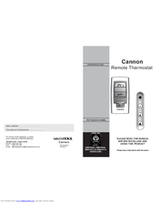 Cannon GMK10025 User Instructions