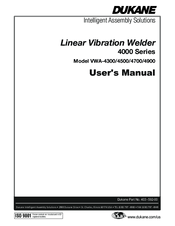 Dukane VWA-4900 User Manual