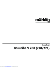 Marklin bauheihe V 200 User Manual