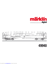 Marklin 49940 User Manual