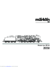 Marklin 26558 User Manual