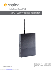 Sapling SMA 1000 Series Installation Manual