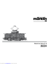 Marklin 36339 User Manual