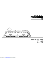 Marklin 37360 User Manual