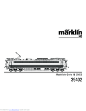 Marklin 39402 User Manual