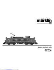 Marklin 37204 User Manual