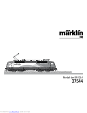 Marklin 37544 User Manual