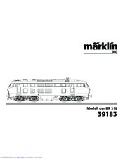 Marklin 39183 User Manual