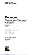 Kenmore 116.31069 Use & Care Manual