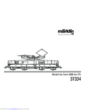 Marklin 37334 User Manual