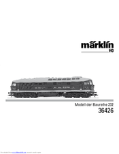 Marklin 36425 User Manual