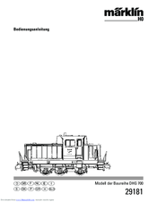 Marklin 29181 User Manual