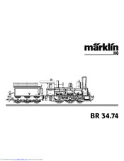 Marklin BR 34.74 User Manual