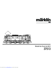 Marklin 37513 User Manual