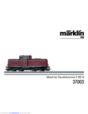 Marklin 37003 User Manual