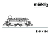 Marklin E 44/144 User Manual
