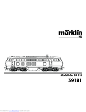 Marklin 39181 User Manual