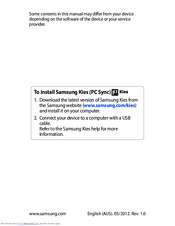 Samsung GT-I9300T User Manual