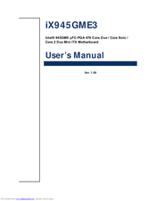 Aplica iX945GME3 User Manual