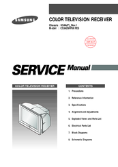 Samsung CS29Z4HF9X Service Manual